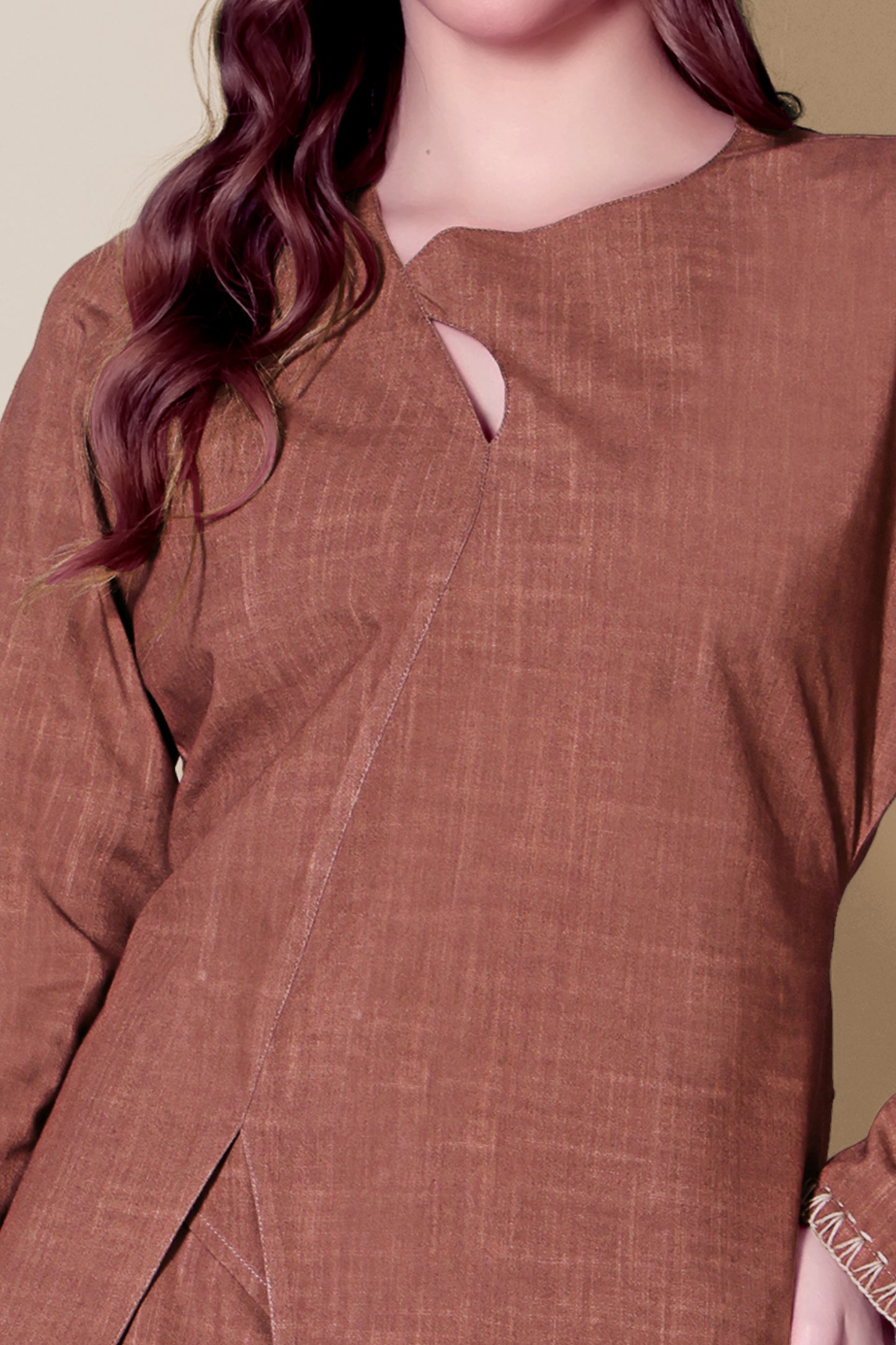 Rustic Brown Asymmetric Set