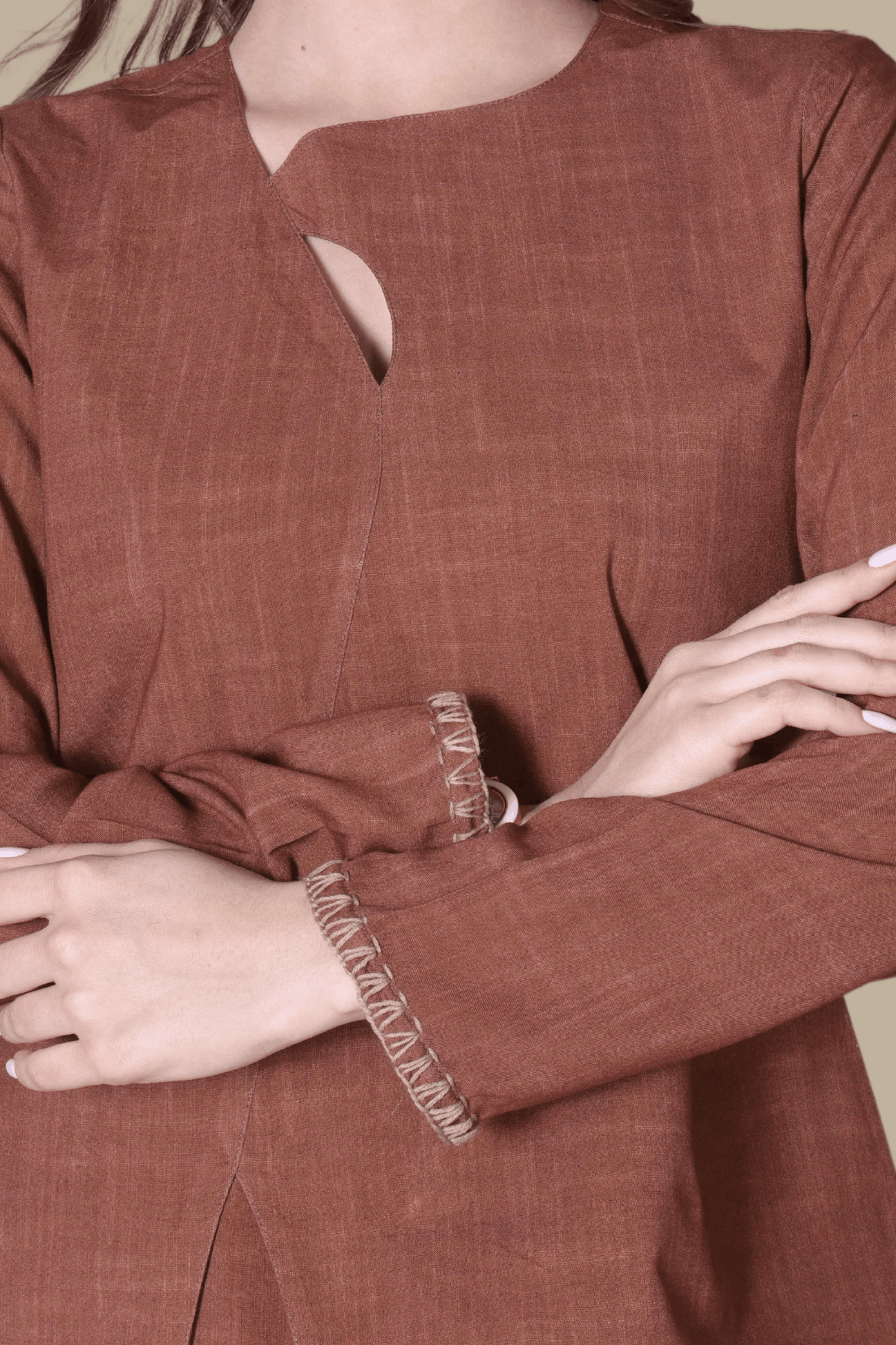 Rustic Brown Asymmetric Set